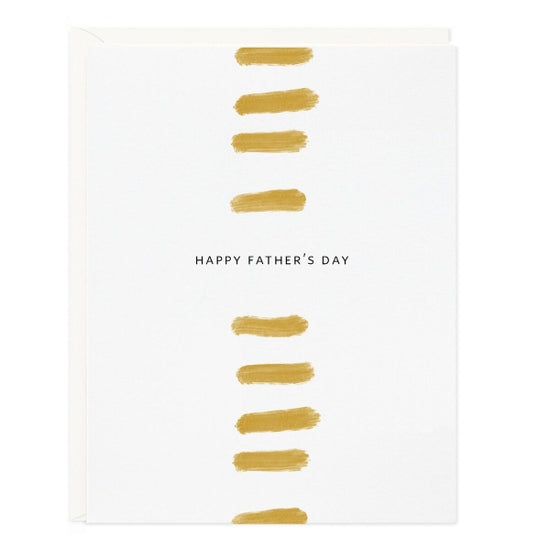 Father's Day Dashes Greeting Card