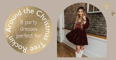 8 Party Dresses Perfect for Rockin’ Around the Christmas Tree