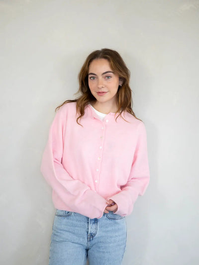 Sophia Cardigan / Baby Pink