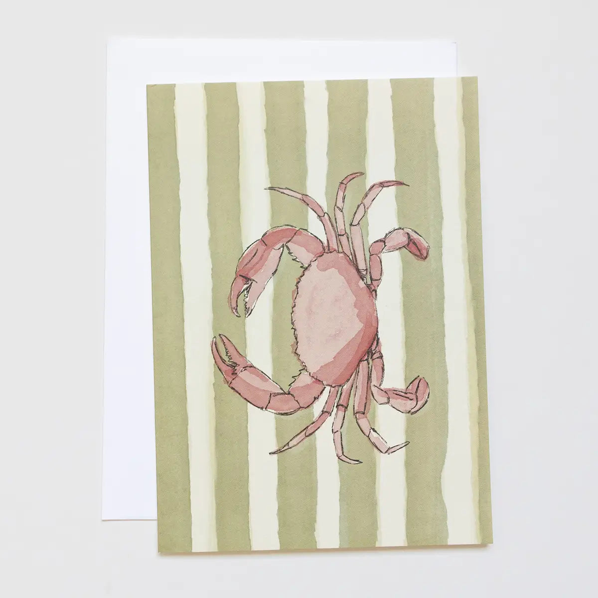 Coastal Crab Greeting Card