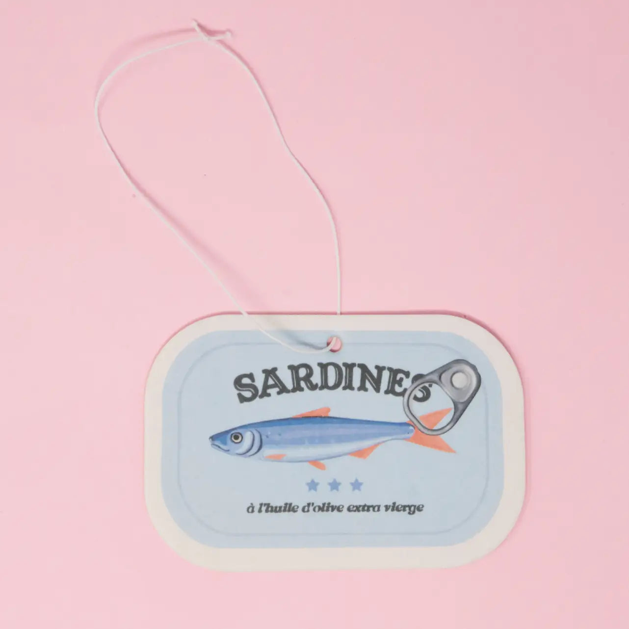 Sardines Tin Can Car Air Freshner