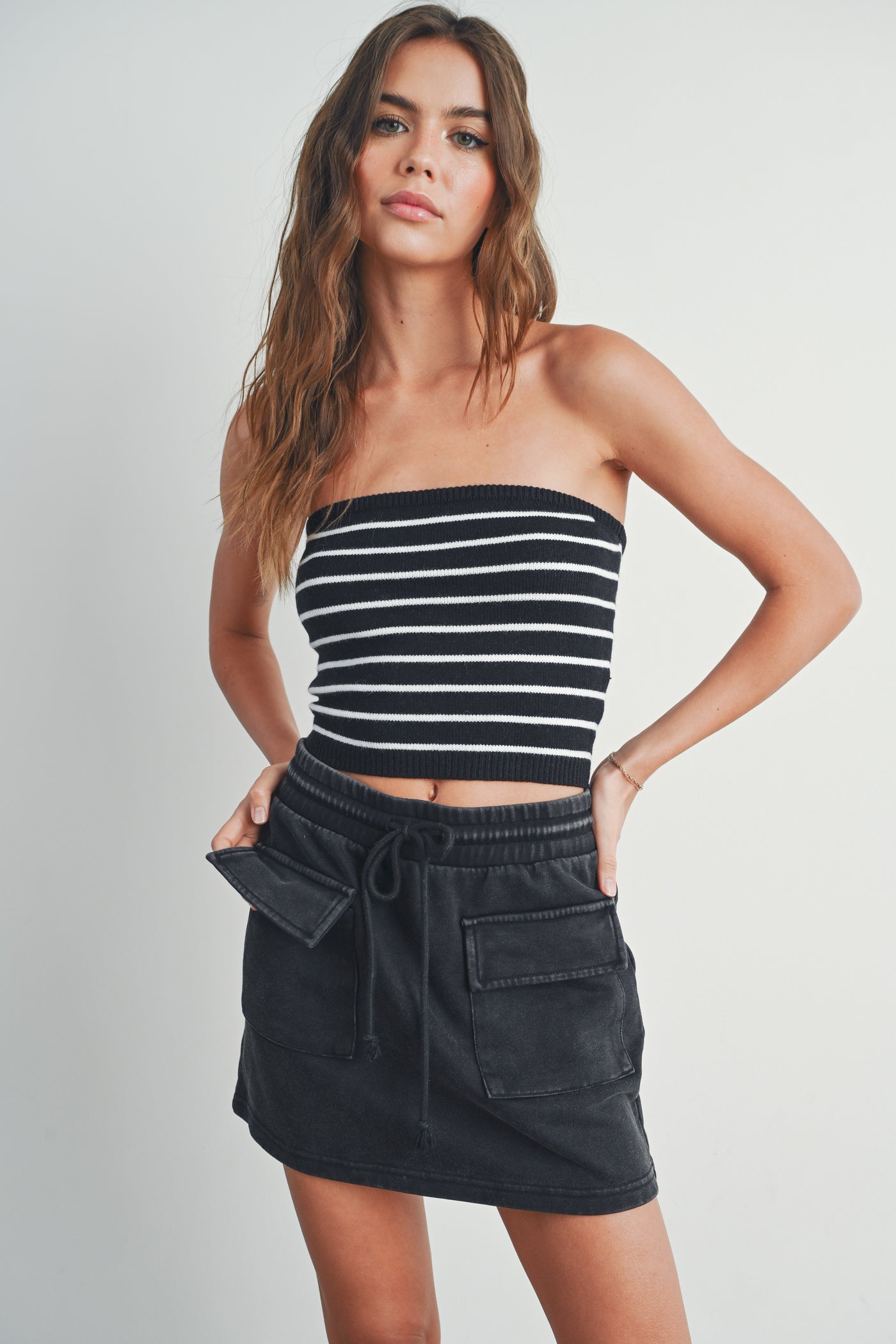 Tootsie Tube Top / Black