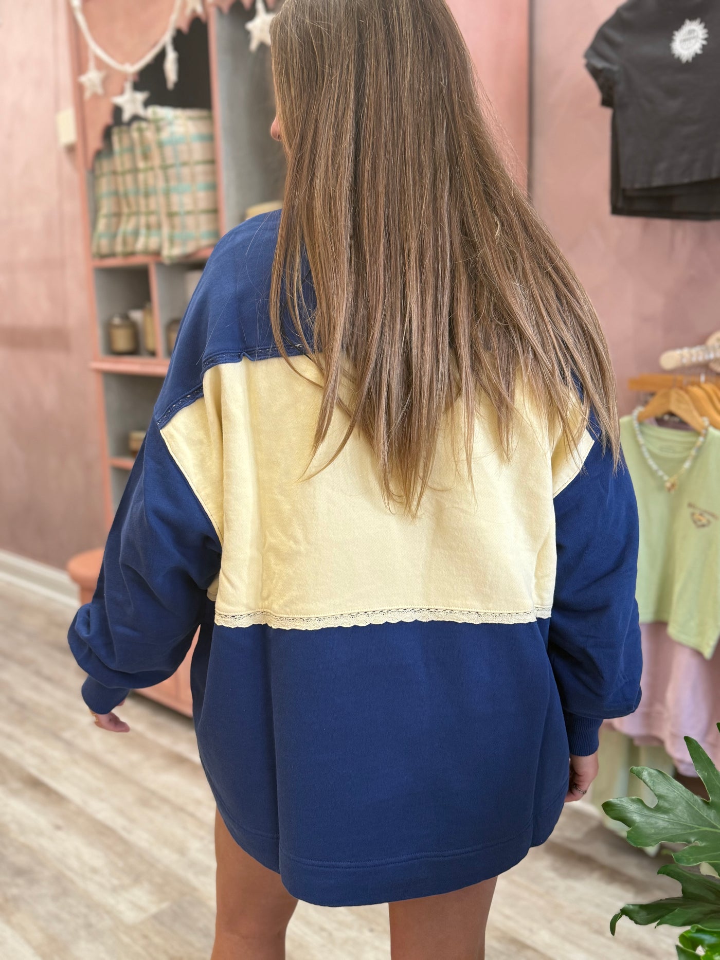 Free People Strawberry Sweatshirt / Oceana Combo