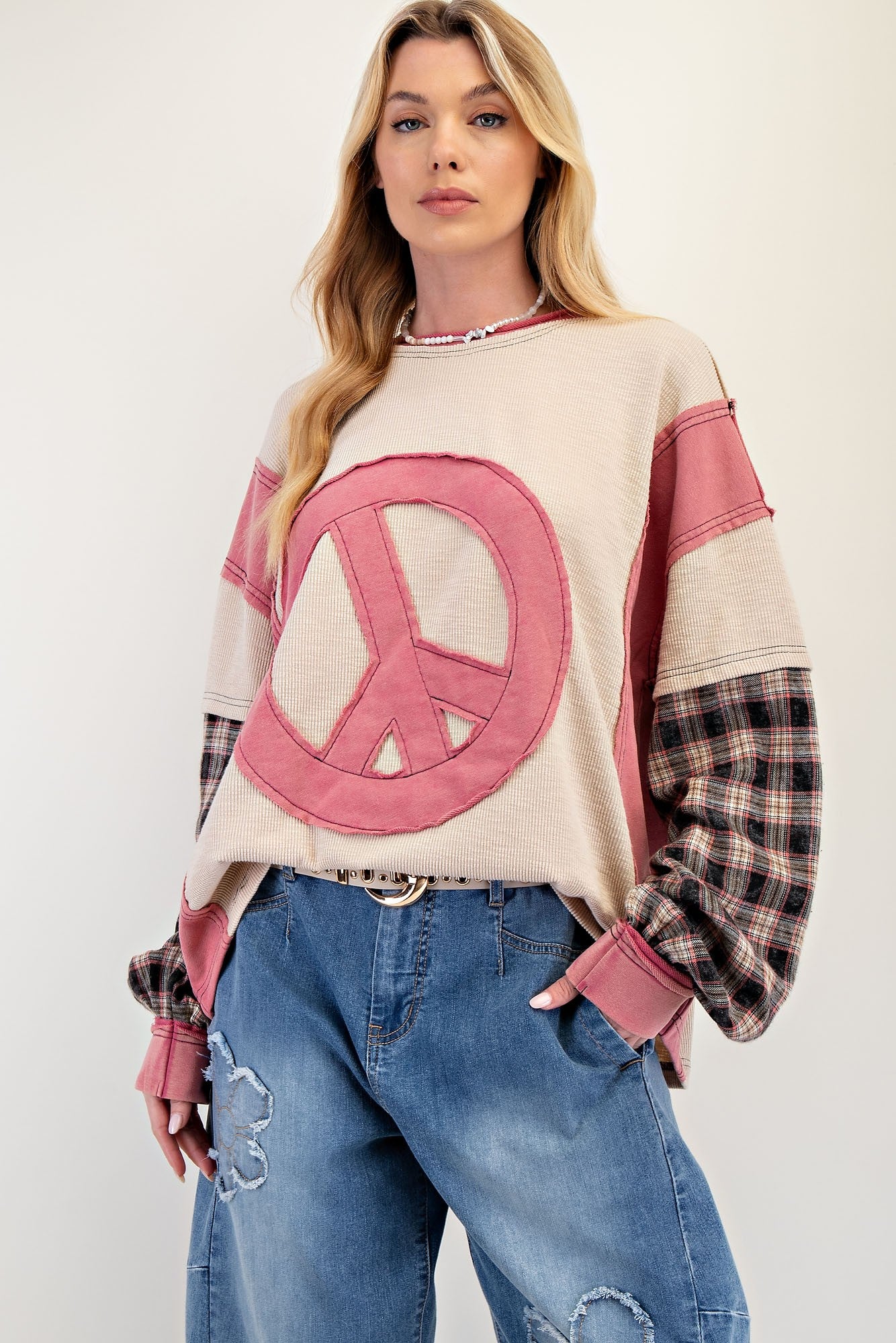 Hippie Peace Top