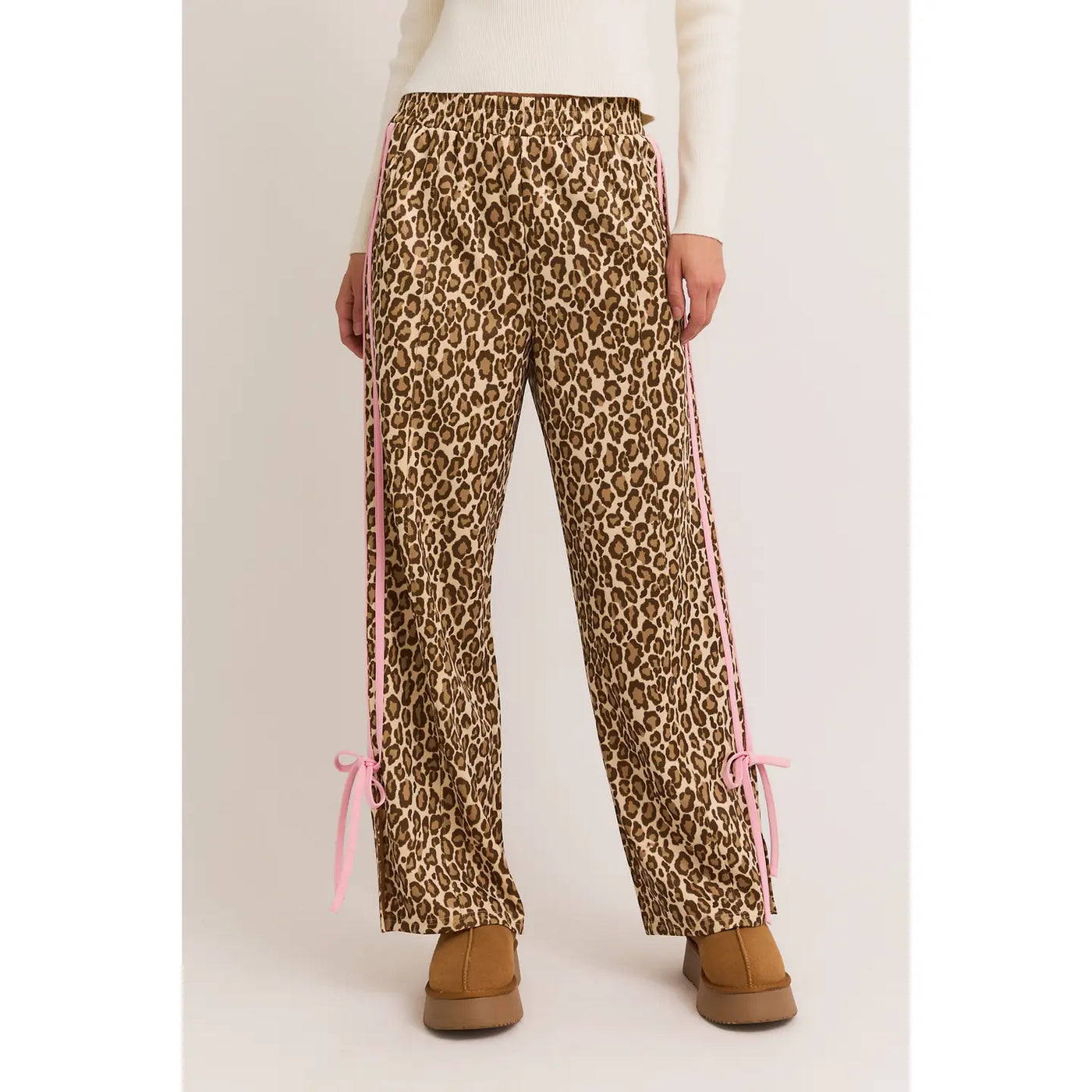 Evelyn Track Pant / Animal Print