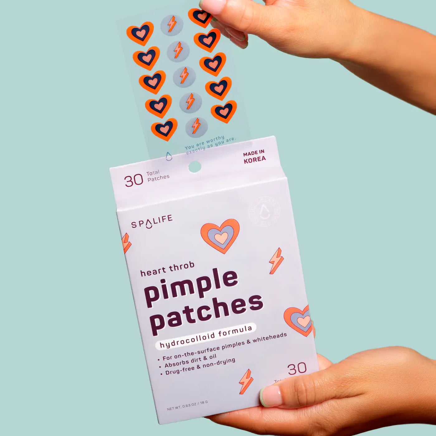 Valentines' Day Heart Throb Hydrocolloid Pimple Patches