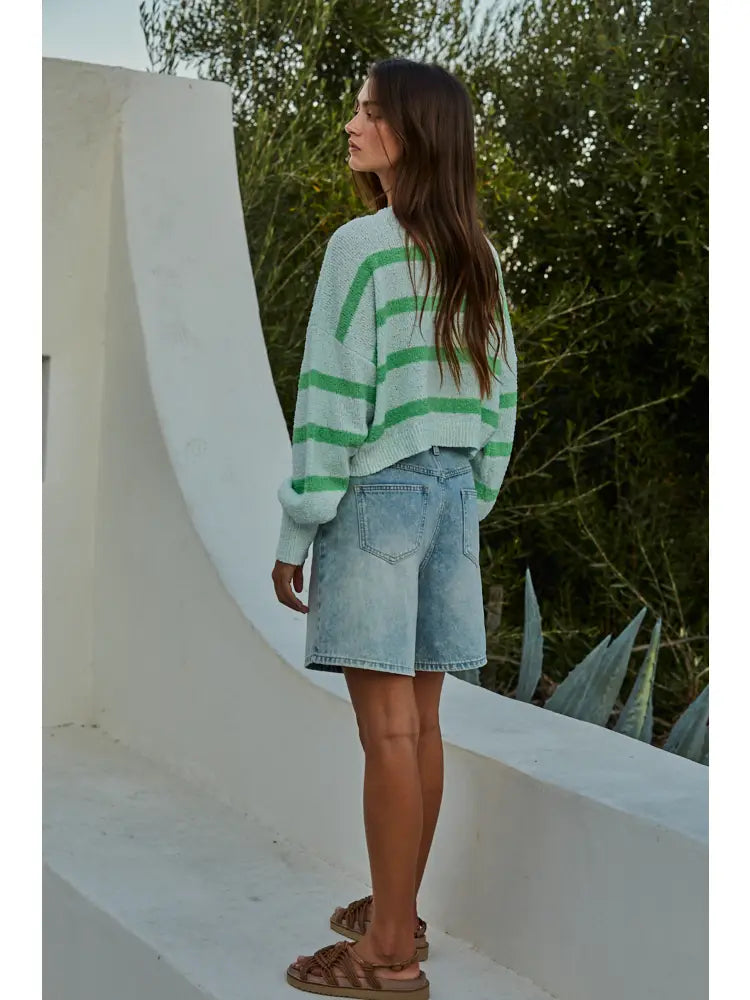 Mint Melon Sweater