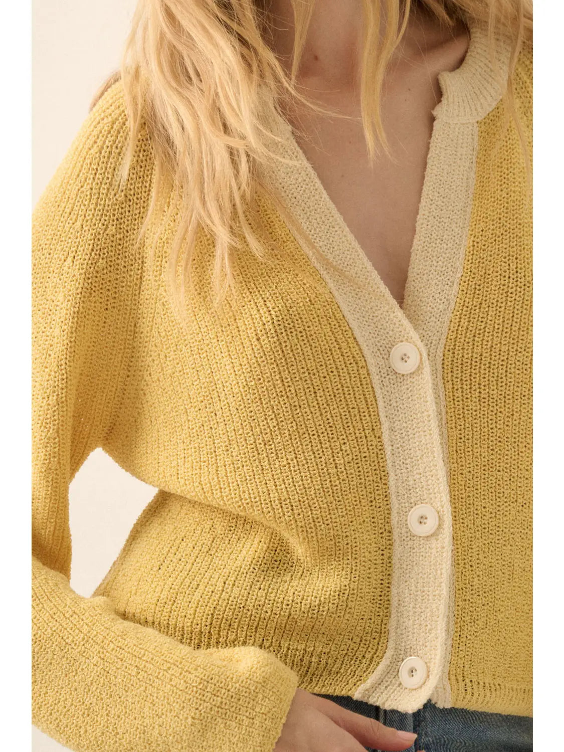 Golden Hour Ribbed Cardigan