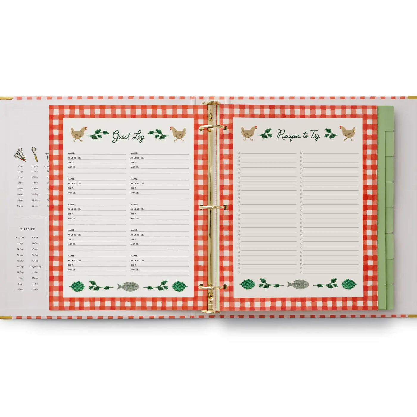 Cherry Farm Recipe Binder