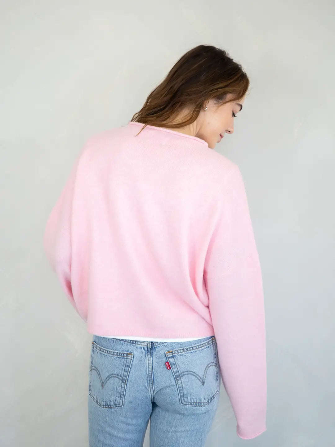 Sophia Cardigan / Baby Pink