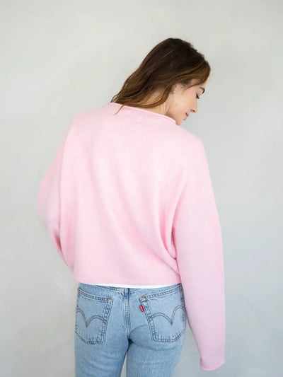 Sophia Cardigan / Baby Pink