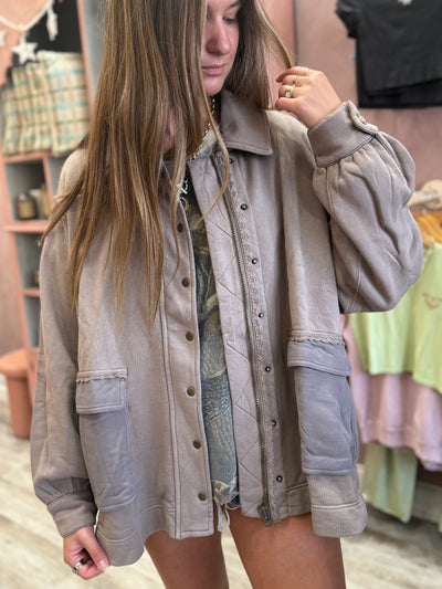 Free People Alexa Sweatshirt / Dusted Cocoa
