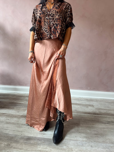 Free People Make You Mine Half Slip / Cafe Late