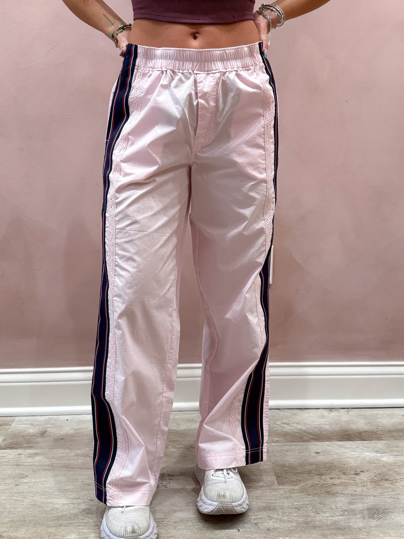 Free People Team Spirit Pull-On Pants / Pep Pink