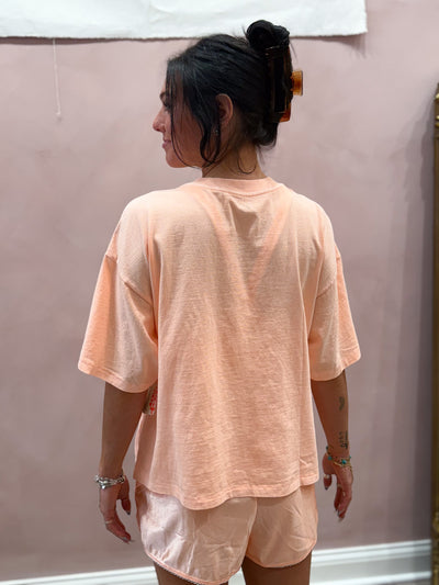 FP Movement Logo Tackle Tee / Pastel Peach