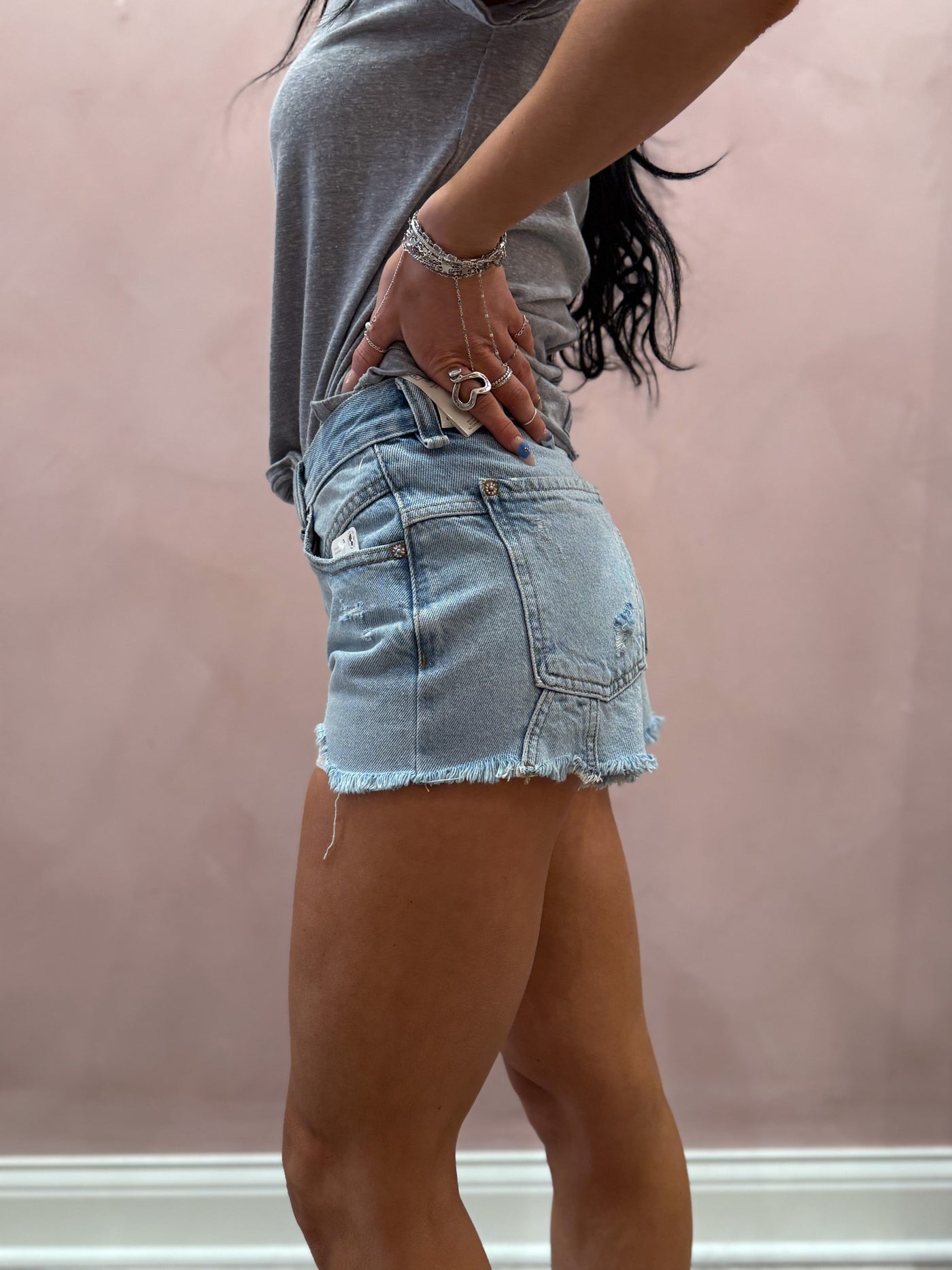 We The Free Now Or Never Denim Shorts