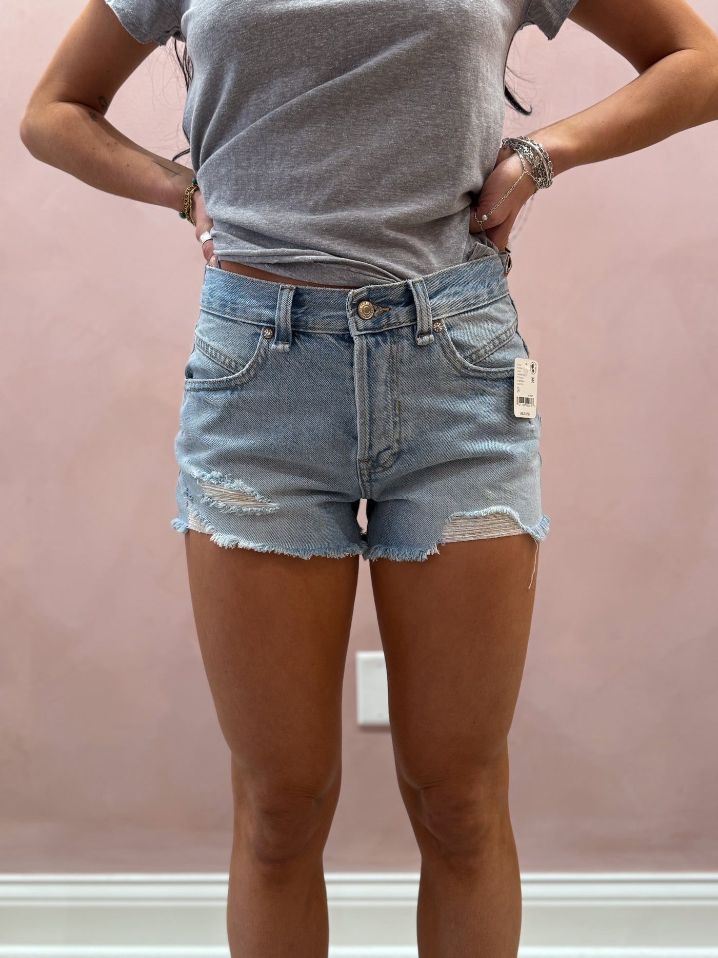 We The Free Now Or Never Denim Shorts