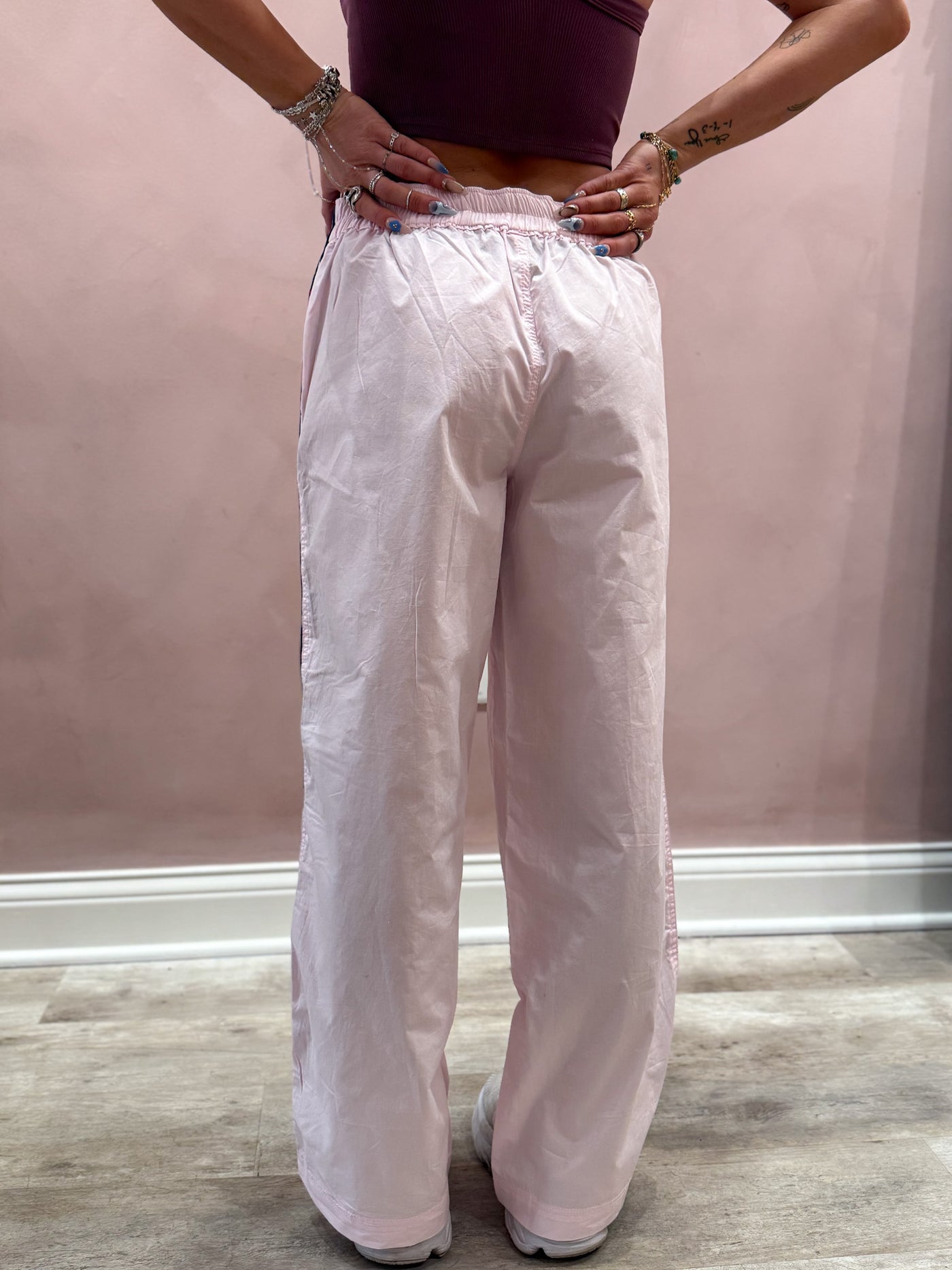 Free People Team Spirit Pull-On Pants / Pep Pink