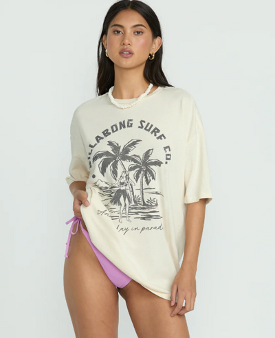 This Is Tropical Tee - Whitecap