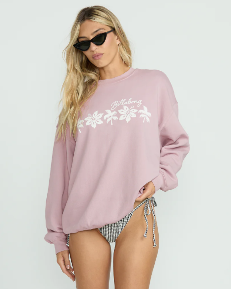 Ride in Crew Sweatshirt - Haze