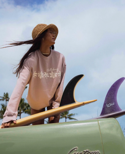Ride in Crew Sweatshirt - Haze