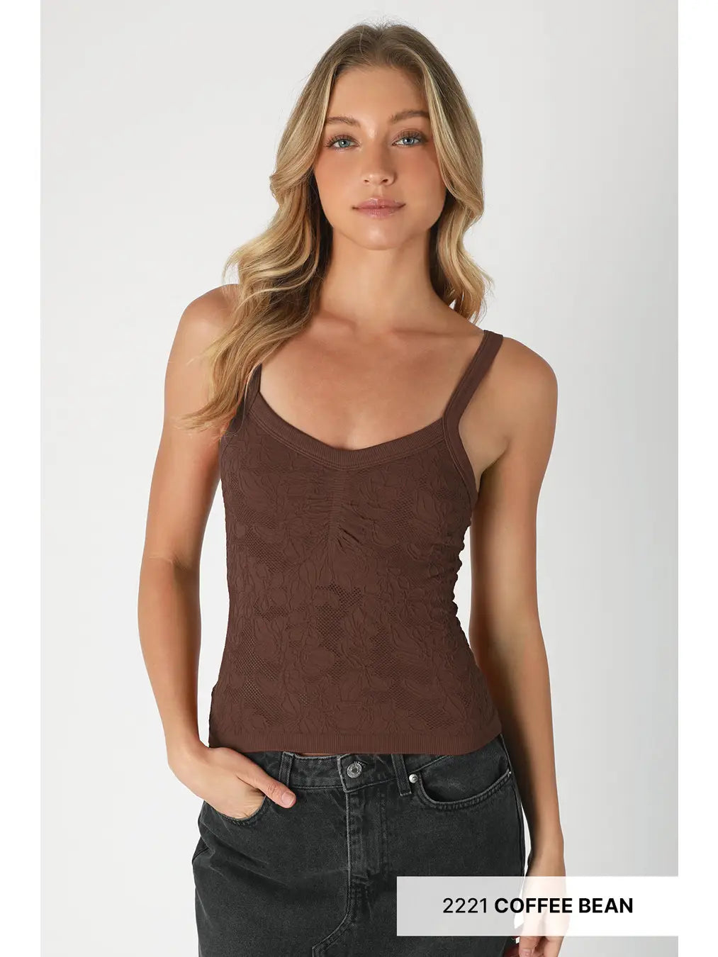 Lace V-Neck Tank