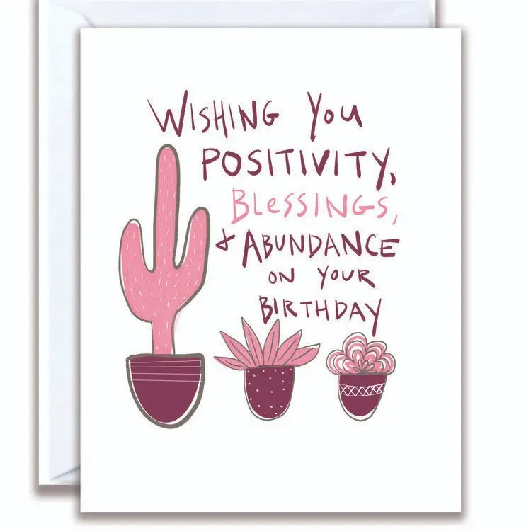 Abundance, Birthday Card