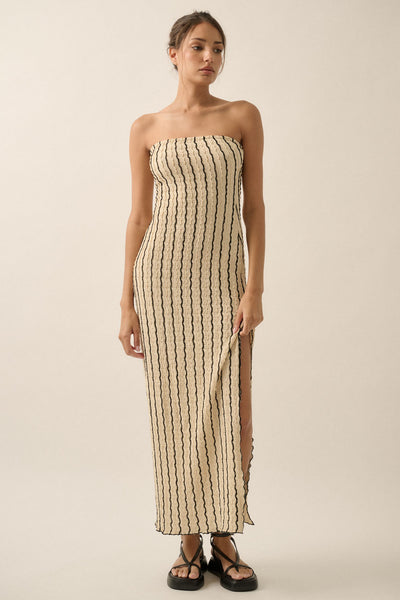 Sundown Stripes Maxi Dress