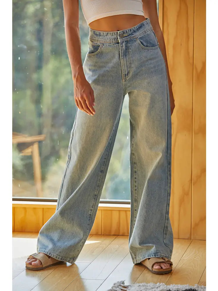 Nonchalant Wide Leg Pants