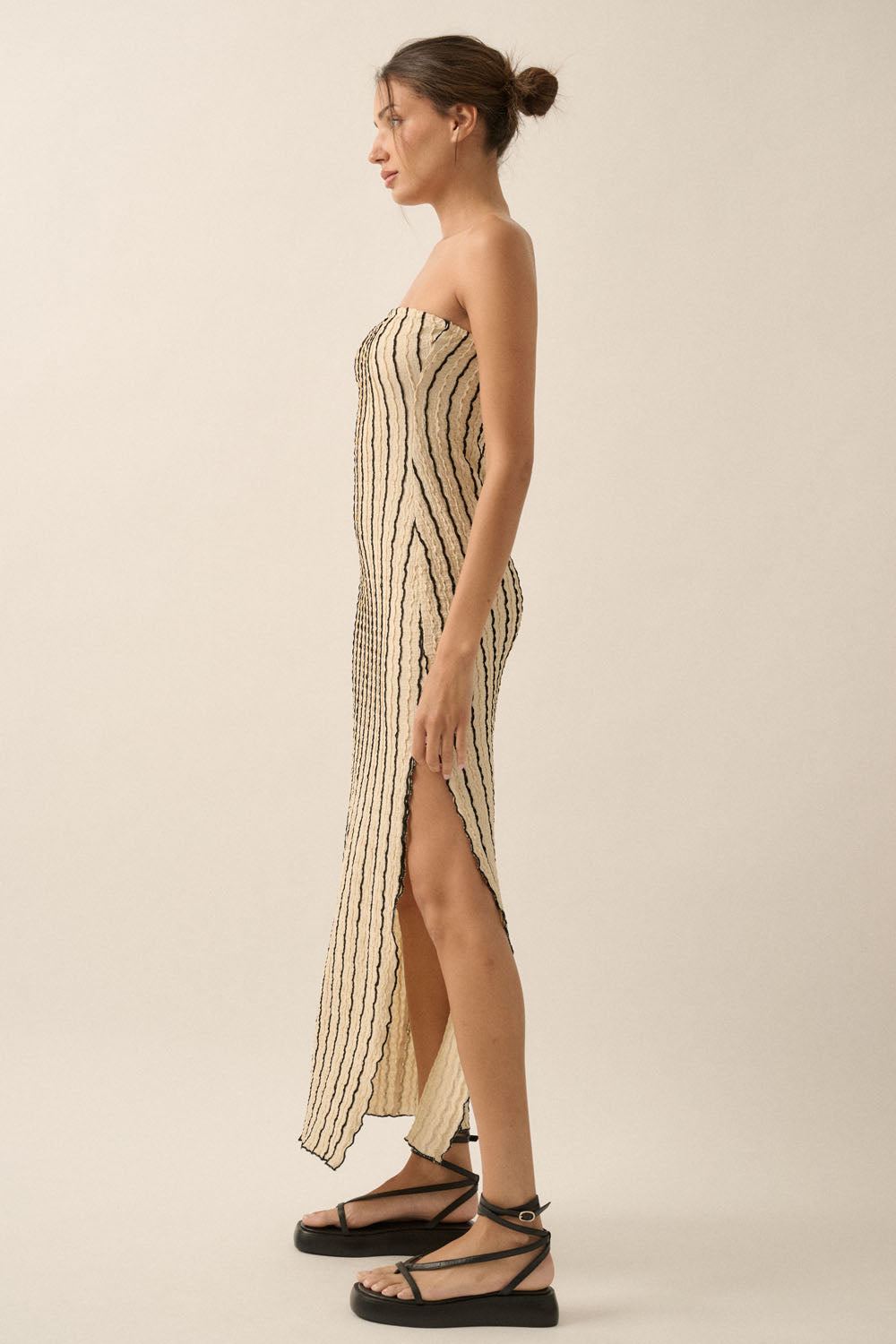 Sundown Stripes Maxi Dress