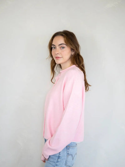Sophia Cardigan / Baby Pink