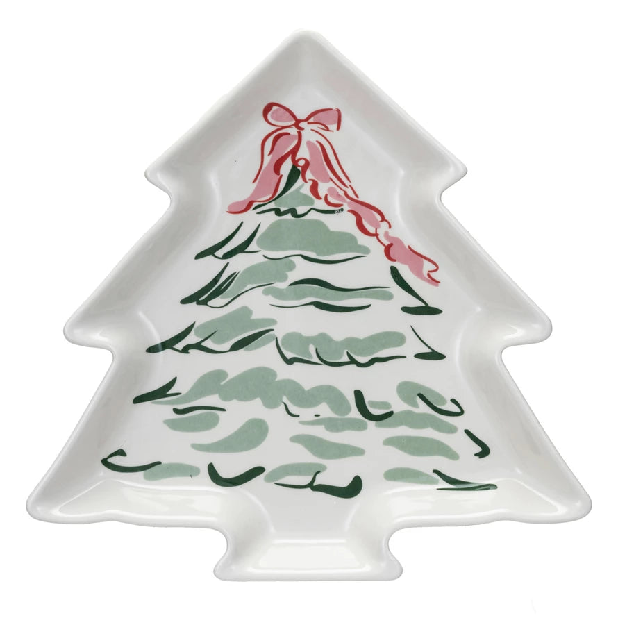 Tree Christmas Plate