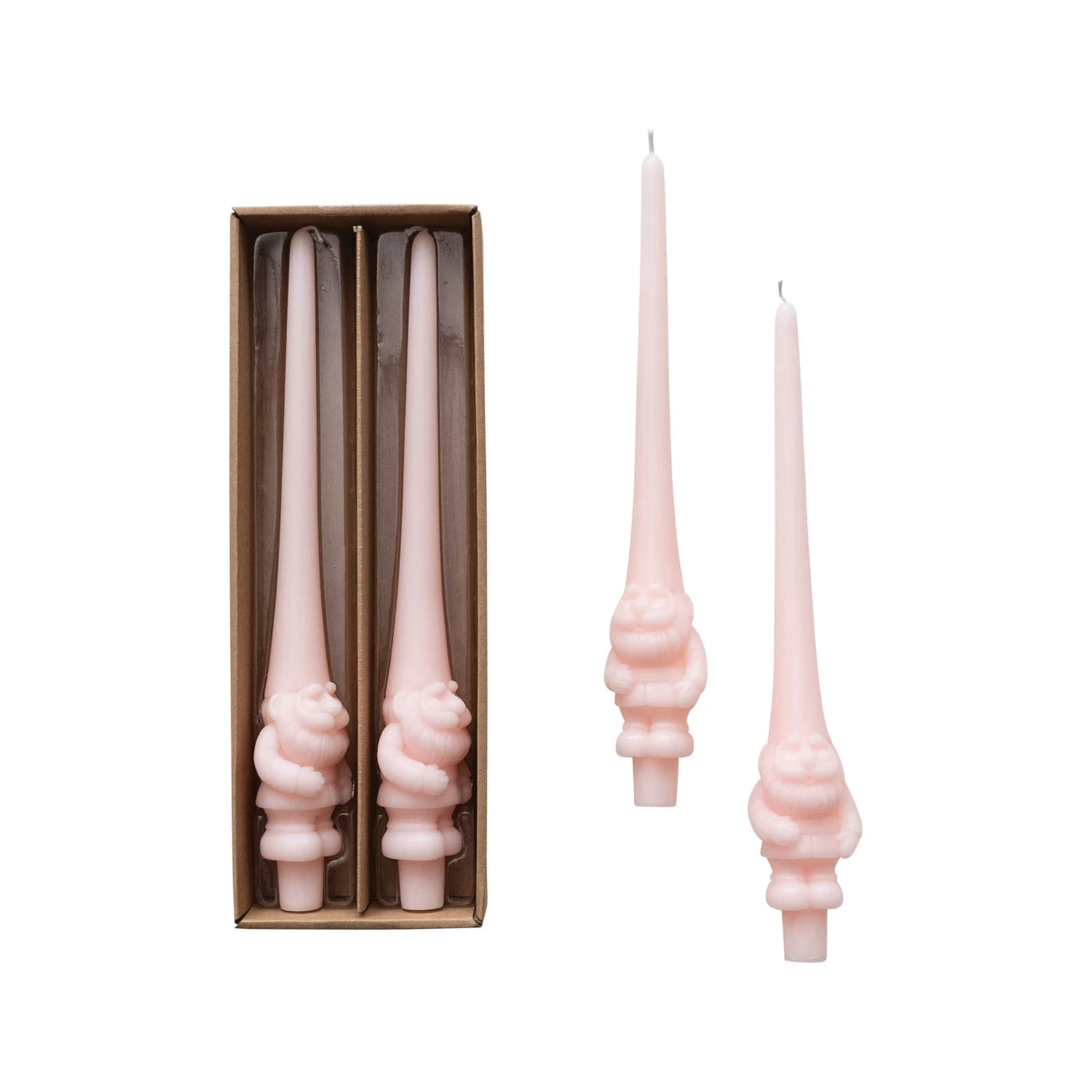 Gnome Taper Candles, Set of 2