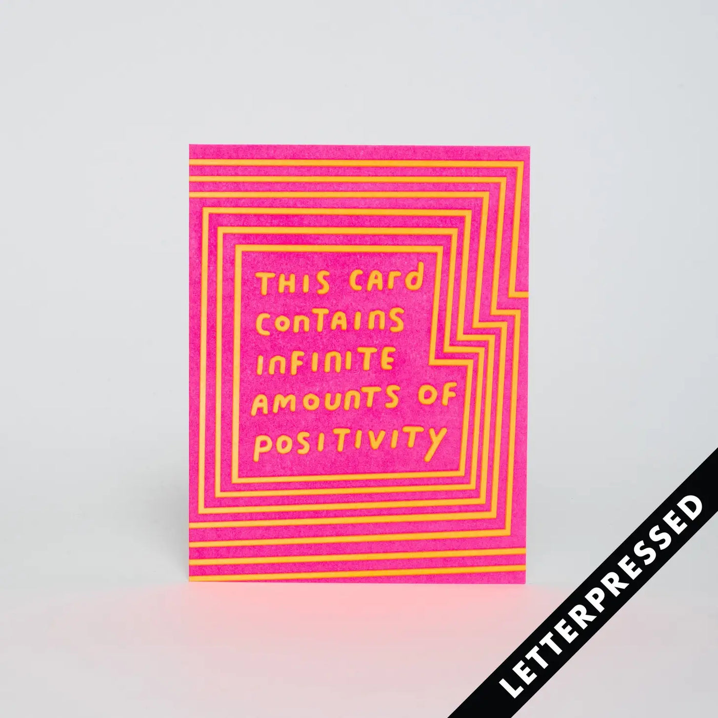 Infinite Positivity Card
