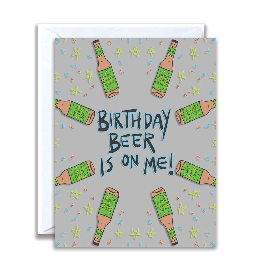 Birthday Beer, Birthday Card
