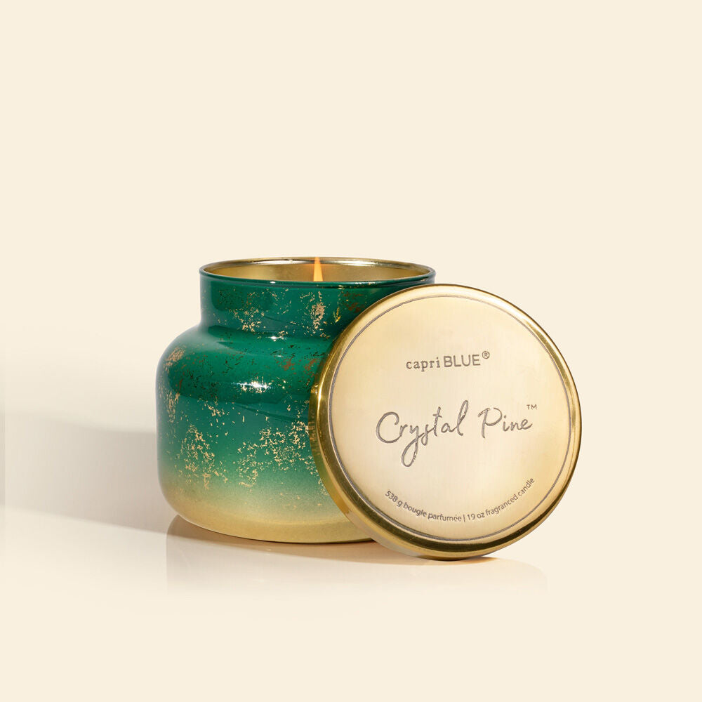 Crystal Pine Glimmer Candle