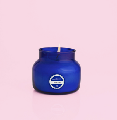 Volcano Blue Candle